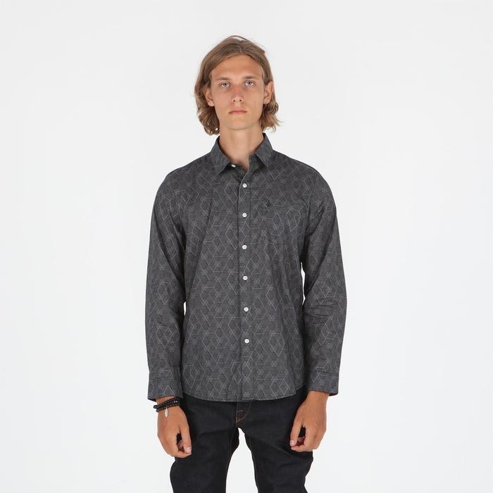 Volcom kemeja panjang MLH ZEN BLK Original 100% sale