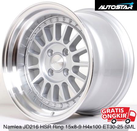 VELG MOBIL WONDER AGYA NAMLEA JD216 HSR R15X8/9 H4x100 ET30/25 SML