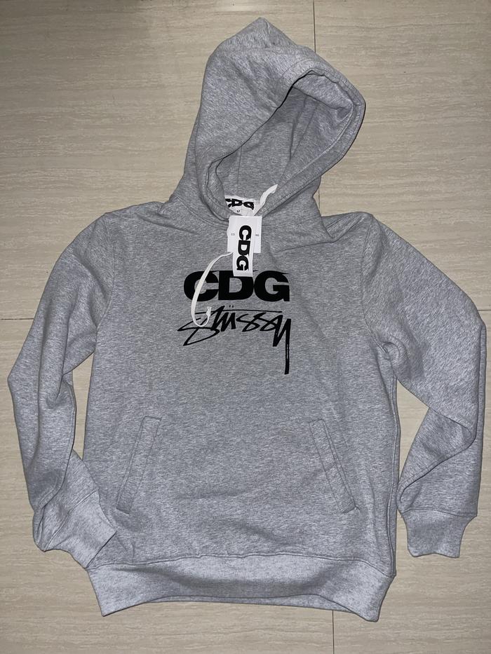stussy x cdg hoodie