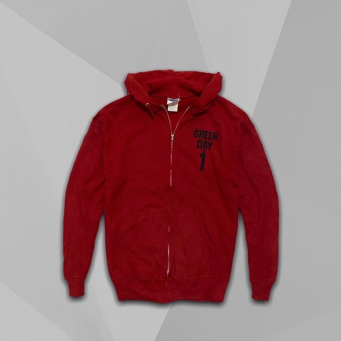 Vintage Green Day Minority Album Zip Hoodie, not nofx hi standard