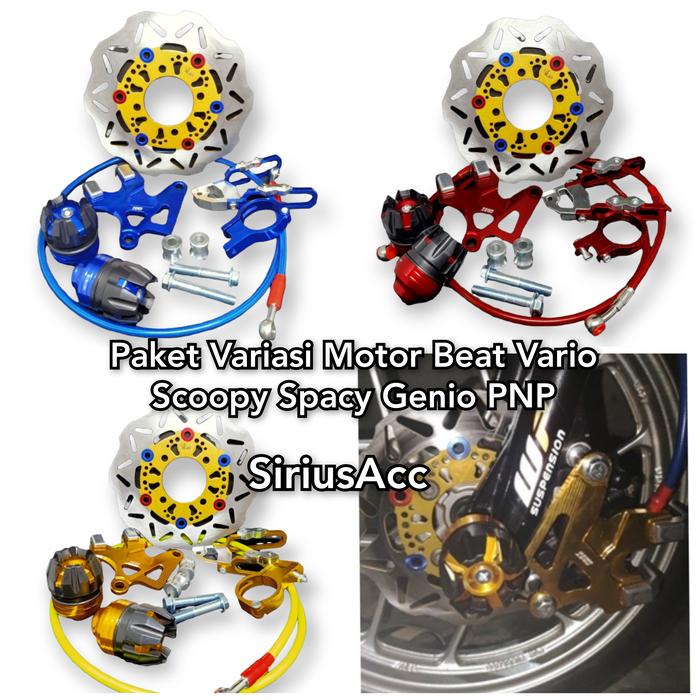 Paket Variasi Motor Beat Vario Scoopy Spacy Genio 5 Item PNP