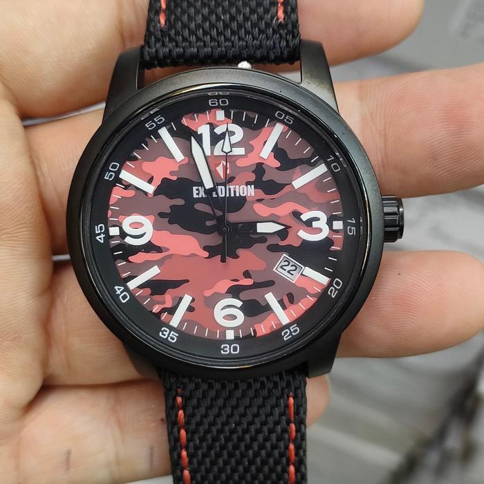 Jam Pria Original EXPEDITION E 6671 M Stainless Steel