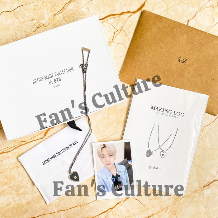 [READY] Artist Made Collection by Suga BTS - Guitar Pick Necklace