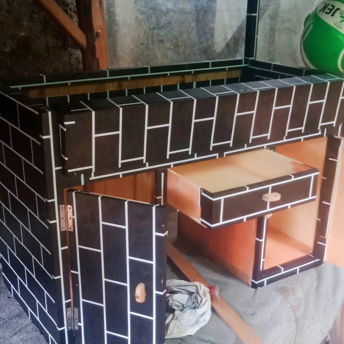 gerobak jualan di motor kopi keliling/cilor/dll...free ongkir