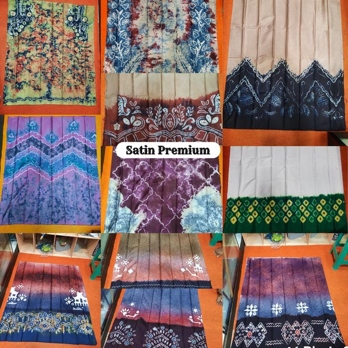 KAIN SASIRANGAN / KAIN SATIN / KAIN MOTIF SASIRANGAN KHAS KALIMANTAN