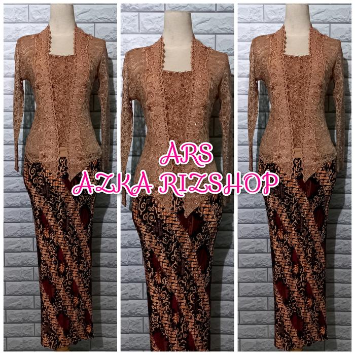 set kebaya pesta kebaya brukat kutubaru kebaya ABG TERMURAH