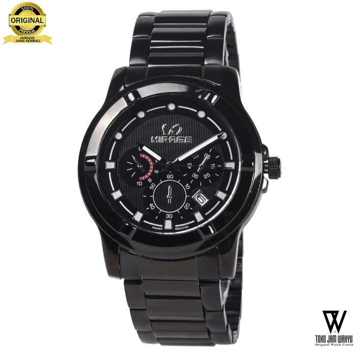 Mirage 8033M-A Jam Tangan Pria - Black