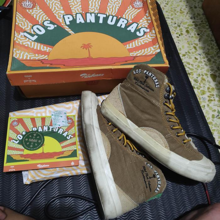 Sepatu Sage Los Panturas Size 41 / 27.5 cm Lengkap kondisi bagus