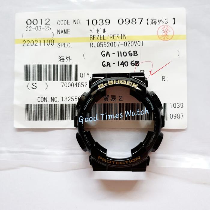 BEZEL G-SHOCK GA 110GB GA 140GB GA 110 GA 140 CASIO ORIGINAL