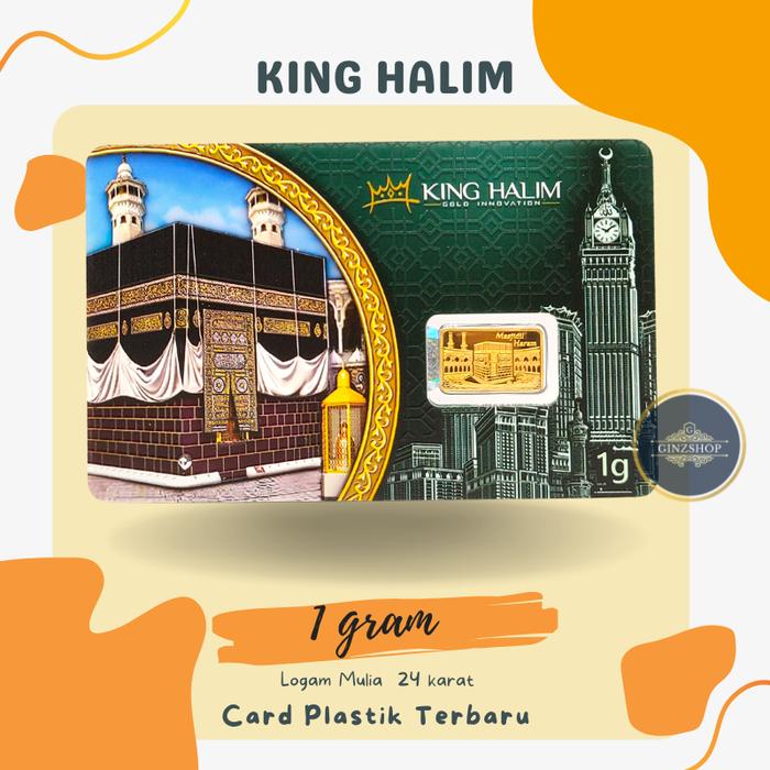 emas king halim 1 gram masjidil haram