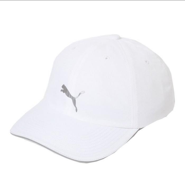 PUMA Unisex Running Cap III Putih White Topi Original 100% 052911 026169 02