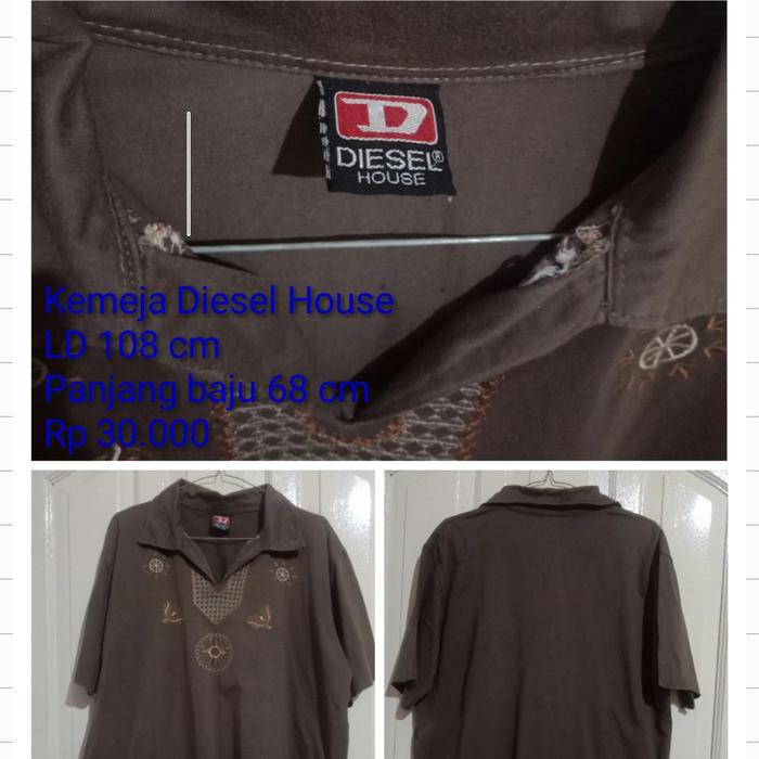 Preloved Pribadi Kemeja Pria / Wanita Diesel House