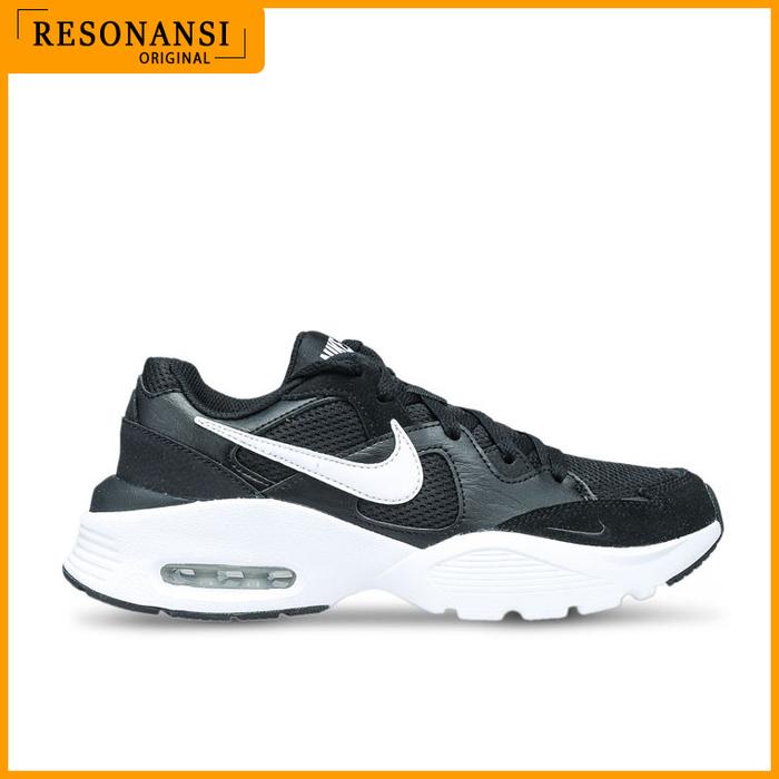 SEPATU WANITA TERBARU NIKE ORIGINAL SNEAKERS AIR MAX FUSION HITAM