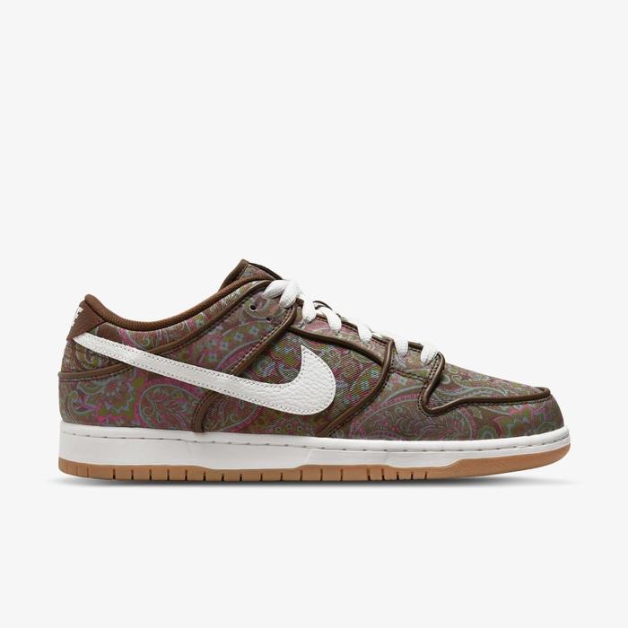 Nike SB Dunk Low 'Paisley' Brown Multi Color White Gum Original BNIB