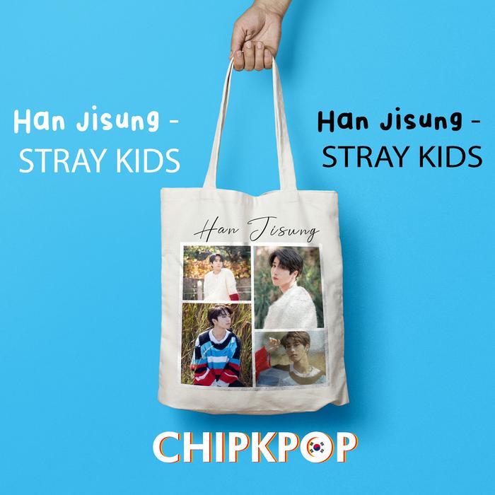 [HAN JISUNG PAKET SET] I TOTEBAG HAN JISUNG STRAY KIDS MURAH I TOTEBAG HAN JISUNG STRAY KIDS I TAS S
