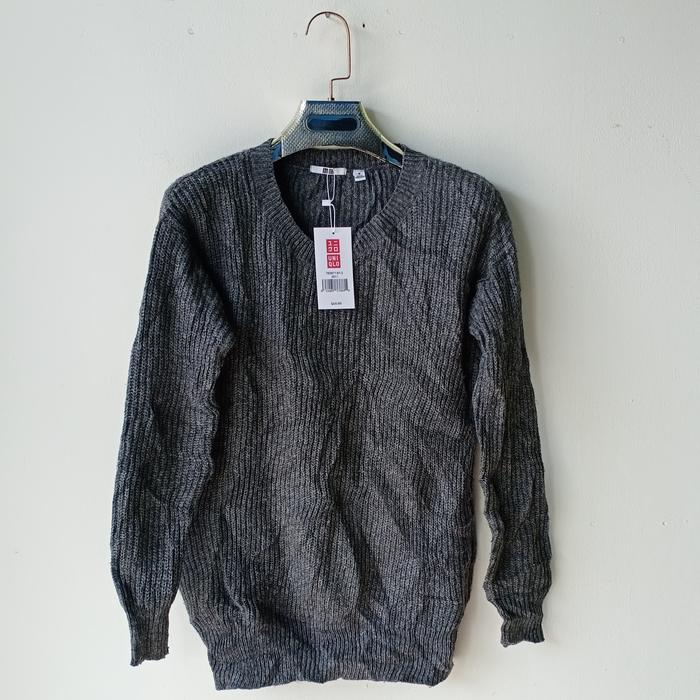 Sweater Rajut wanita Uniqlo Original/Sweater Rajut Kekinian Second