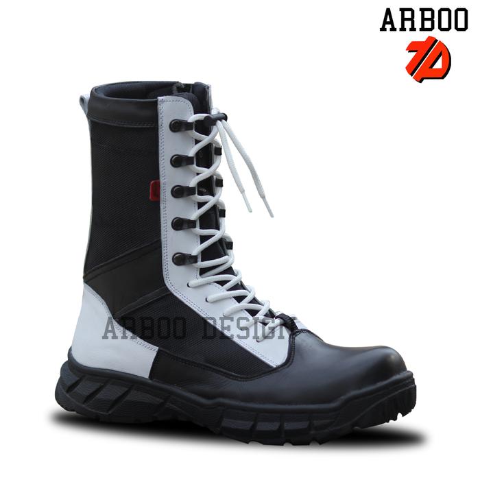 Sepatu PDL Provos KULIT Provos Polri model Jatah POLRI Boa 01 ORI