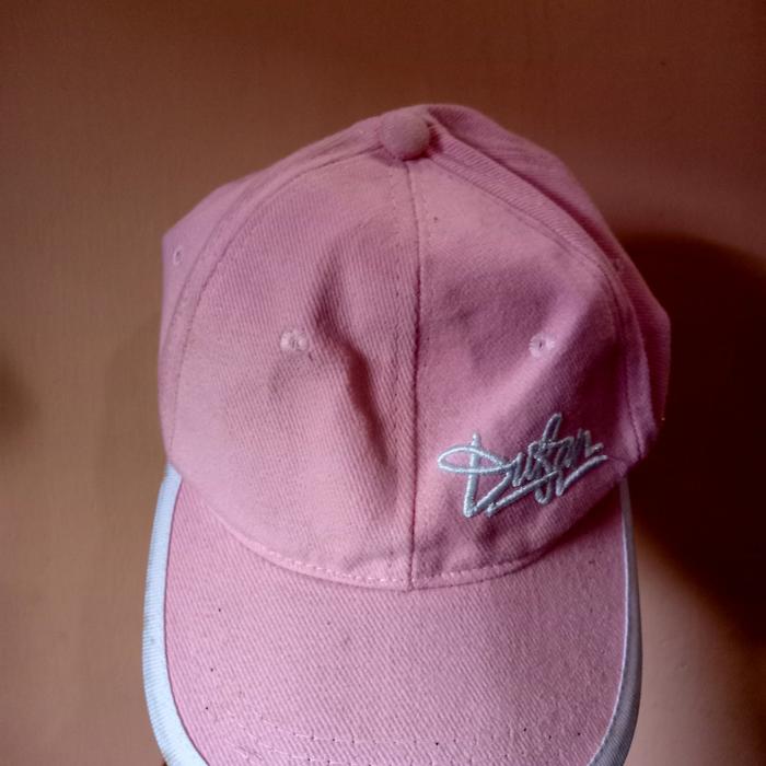 Topi pink anak dufan
