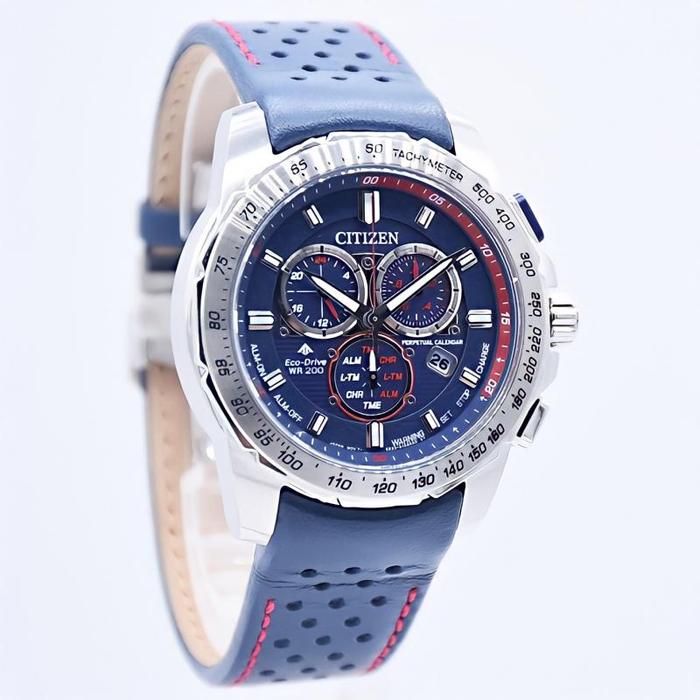 CITIZEN BL5571-09L - Jam Tangan Pria Analog ORIGINAL - Kulit