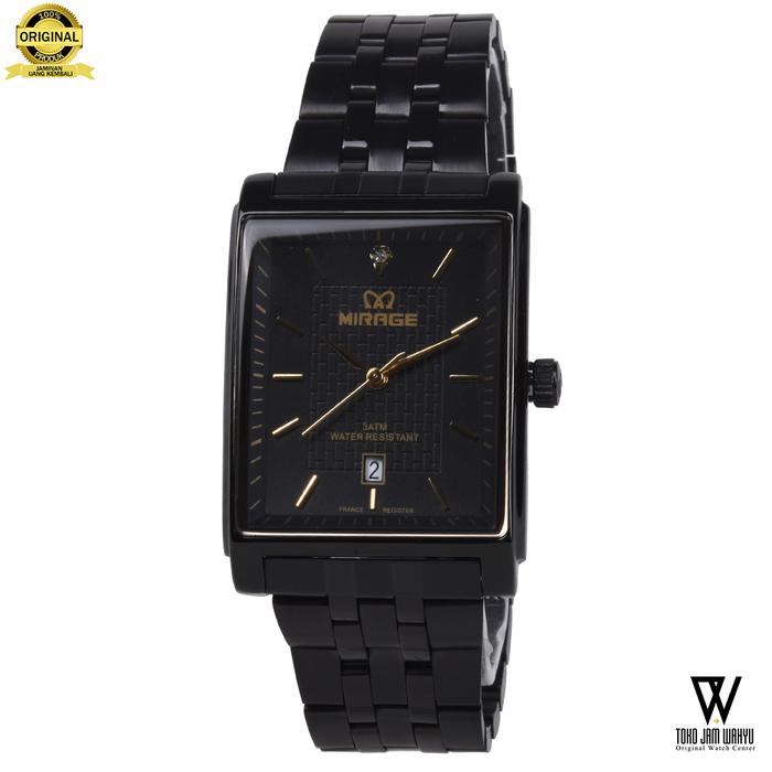 Mirage 8667M-A Jam Tangan Pria - Black