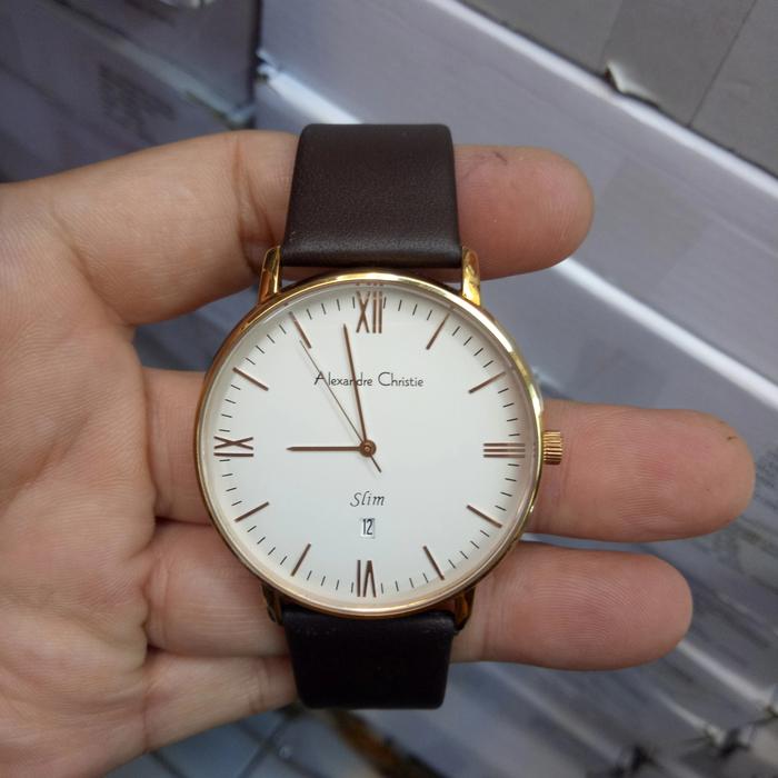 Jam Tangan Analog Pria Alexandre Christie Ac 8420 MD Stainless Steel