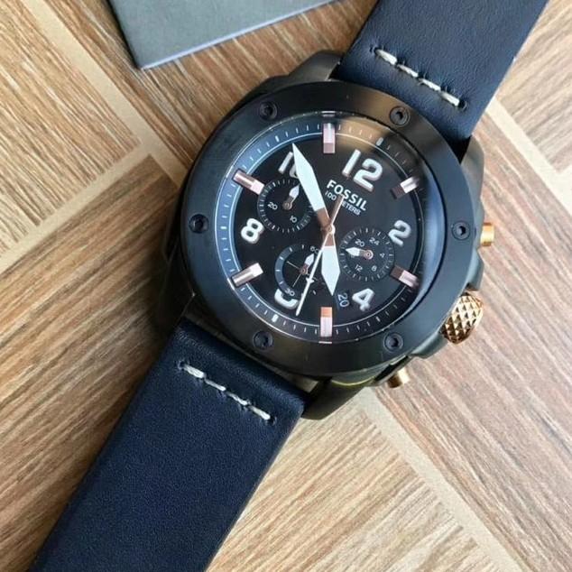 [ ORIGINAL ] Fs5066 Chronograph Navy 45MM Fullset Tinbox
