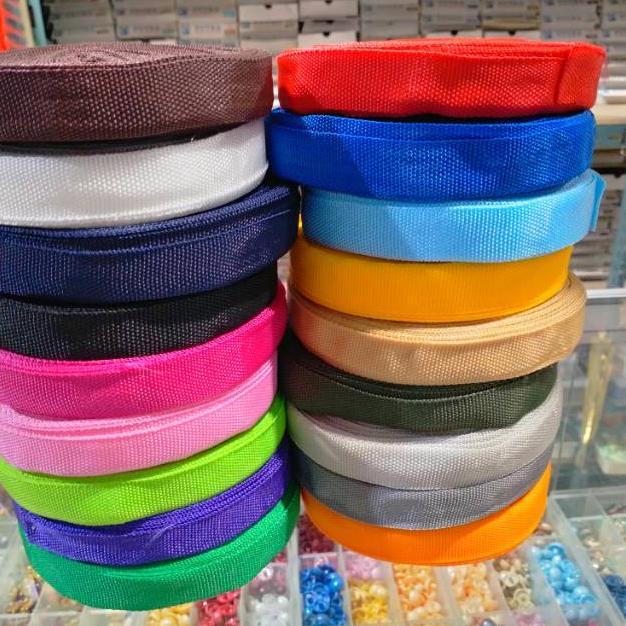 Tali webbing PP 2cm untuk pelipit per roll