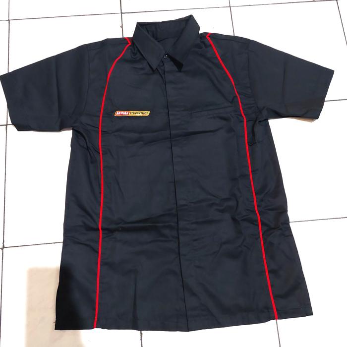 baju kemeja mekanik aspira premio seragam mekanik aspira