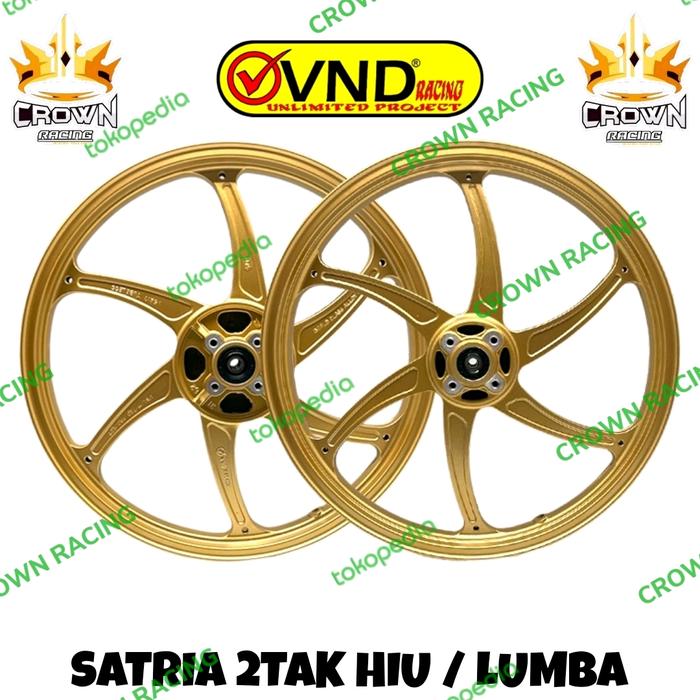 Velg VND Six Star Ring 17 Satria 2Tak Hiu Lumba 1.60 x 1.60 Motorcycle