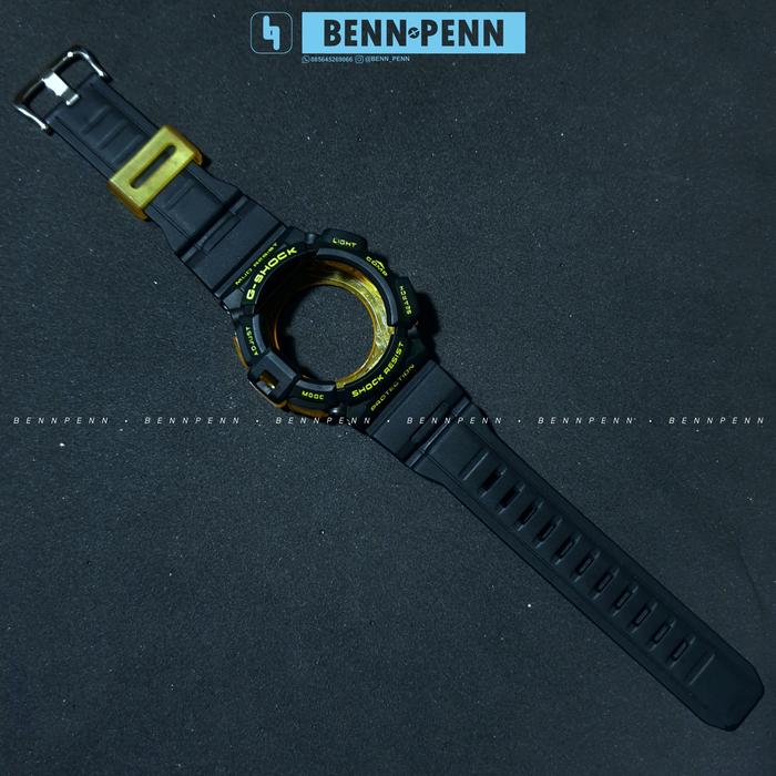 BEZEL STRAP G SHOCK G 9300 / GW 9300 BLACK AND YELLOW