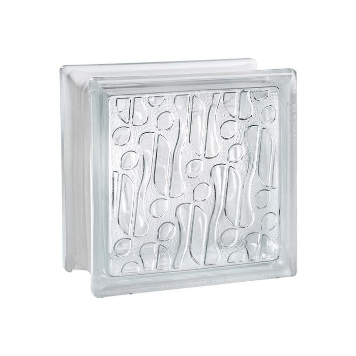 Glass Block Balok Kaca Transparan Motif Batik Parang