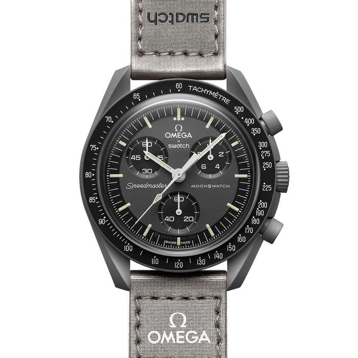 Swatch Omega Mission to Mercury Grey Original 100% abu