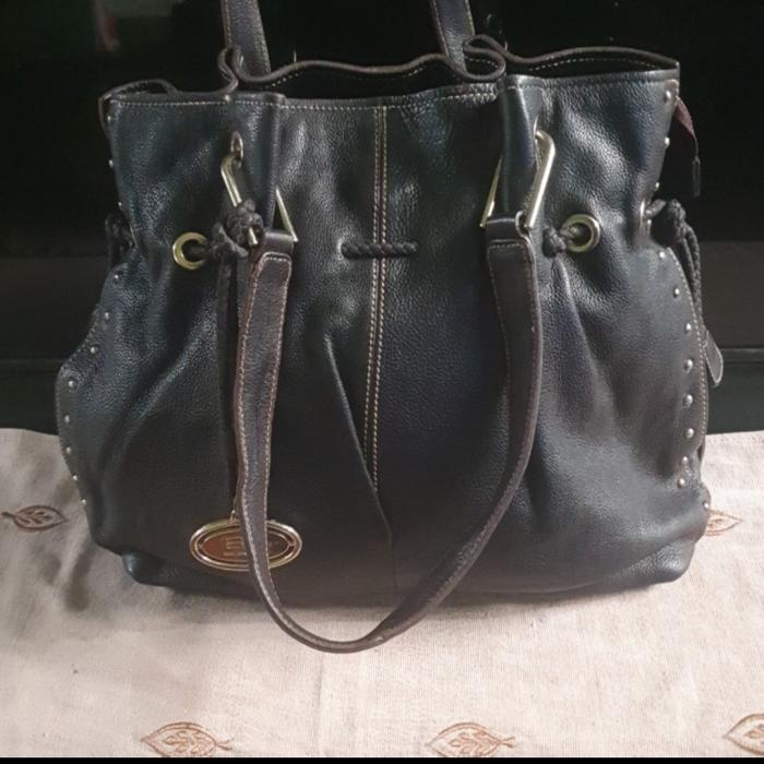 Tas second tas Balenciaga Kungkang kulas bagus warna coklat kopi+dust bag lengkap