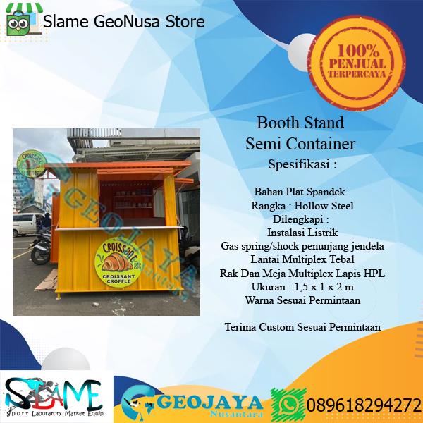 [Ekonomis][Pre-Order] Booth Semi Container Booth Stand Semi Kontainer