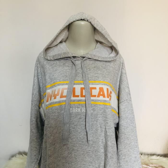 Hoodie wanita crop merk Pull and Bear original preloved