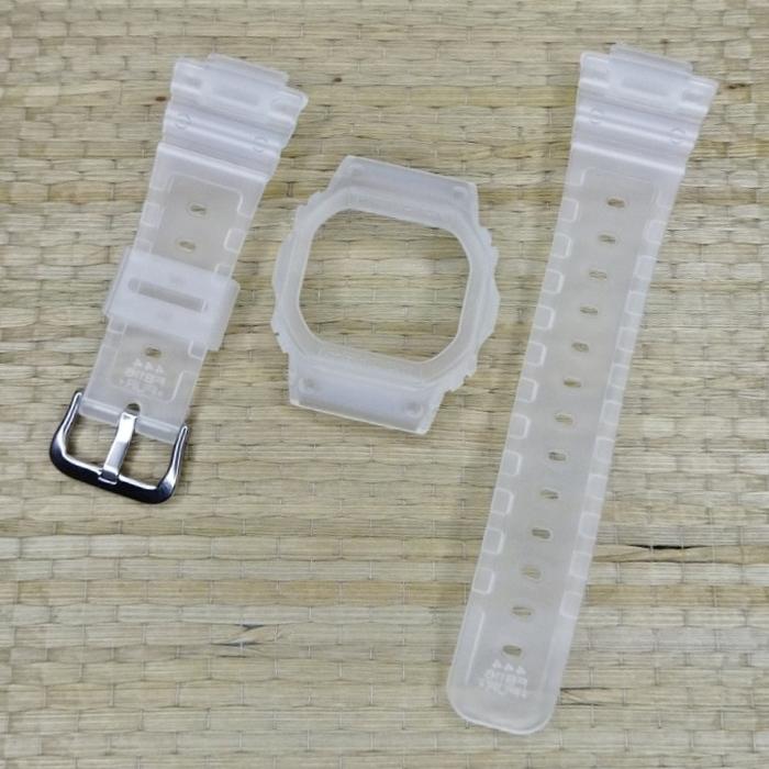 STRAP BEZEL CASIO GSHOCK DW 5600 JELLY bezel dan strap DW 5600 DW 5030 DW GWX GW B5600 POLOS