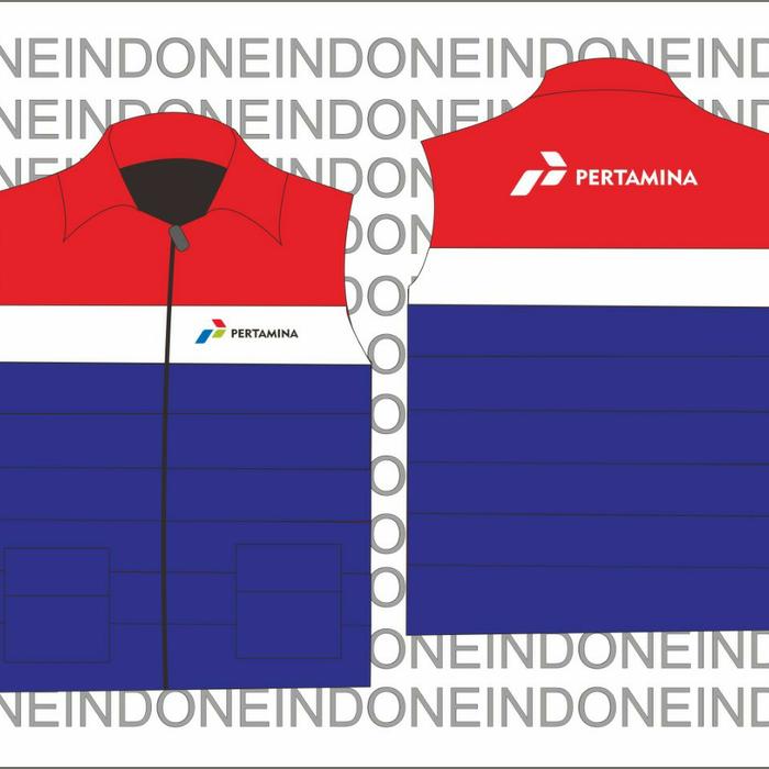 Rompi safety proyek custom logo