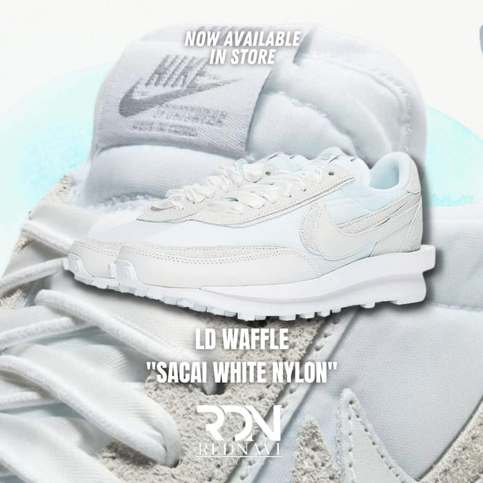 Nike LD Waffle Sacai White Nylon Original