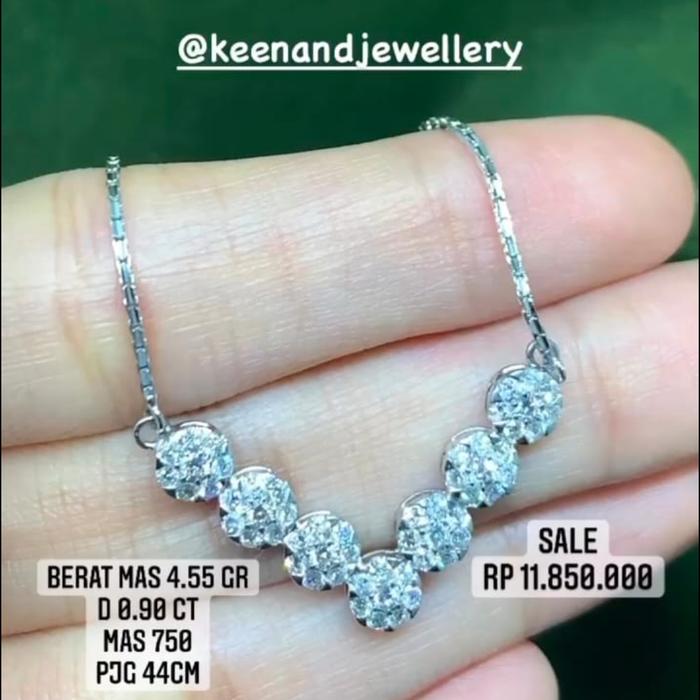 Kalung V Berlian Eropa