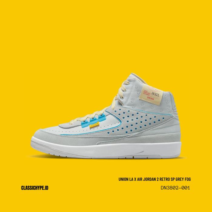 UNION LA X AIR JORDAN 2 RETRO SP GREY FOG