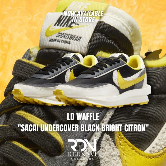 Nike Sacai LD Waffle Undercover Bright Citron University Gold Yellow
