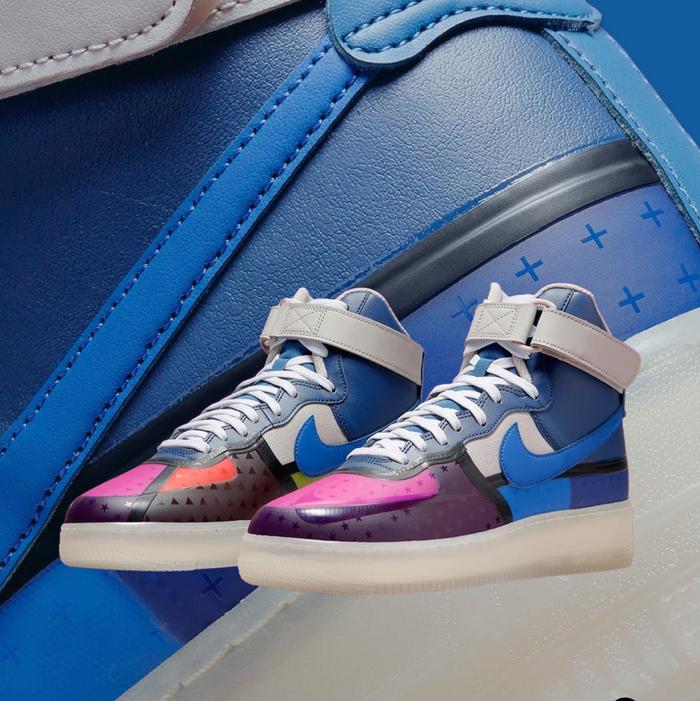 Nike Air Force 1 High 07 PRM “Thunder Blue”