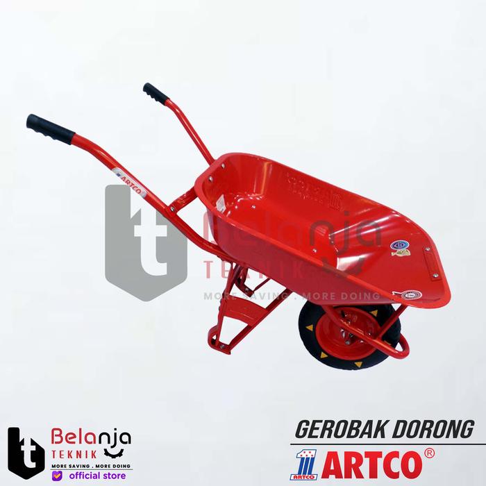 ARTCO Gerobak Pasir Dorong Alat Angkut Barang Gerobak Proyek Artco Trolley