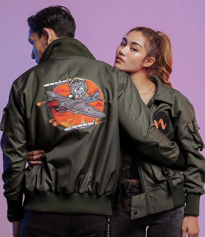 For Sale Bomber Jacket Iwearzule DOGO FLIGHT + Bomber Jacket Erigo
