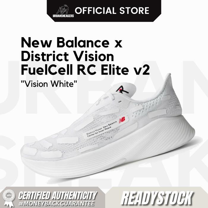 New Balance District Vision FuelCell RC Elite v2 White | MRCELDT2