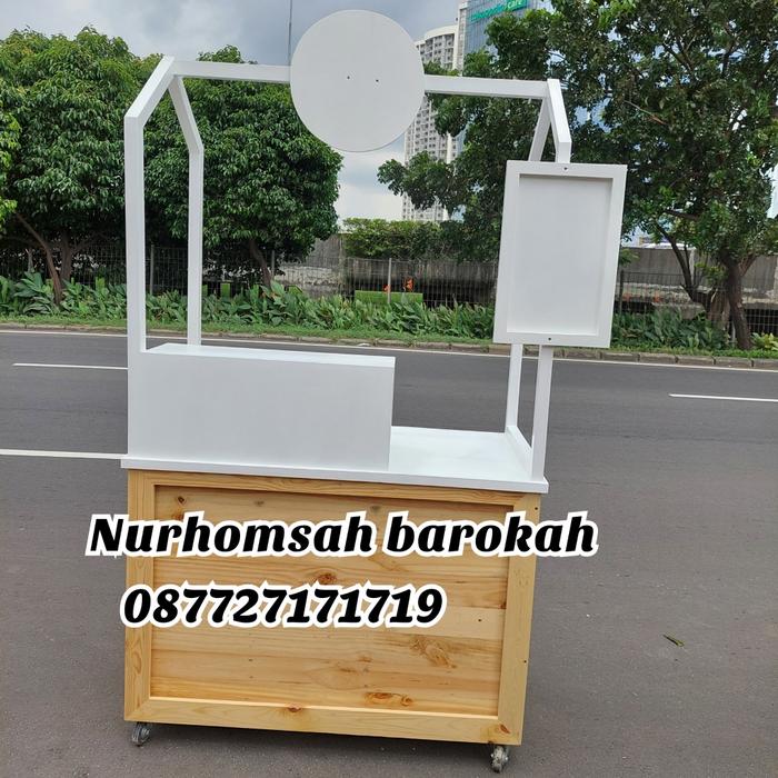 gerobak mie/gerobak bakso/gerobak kayu