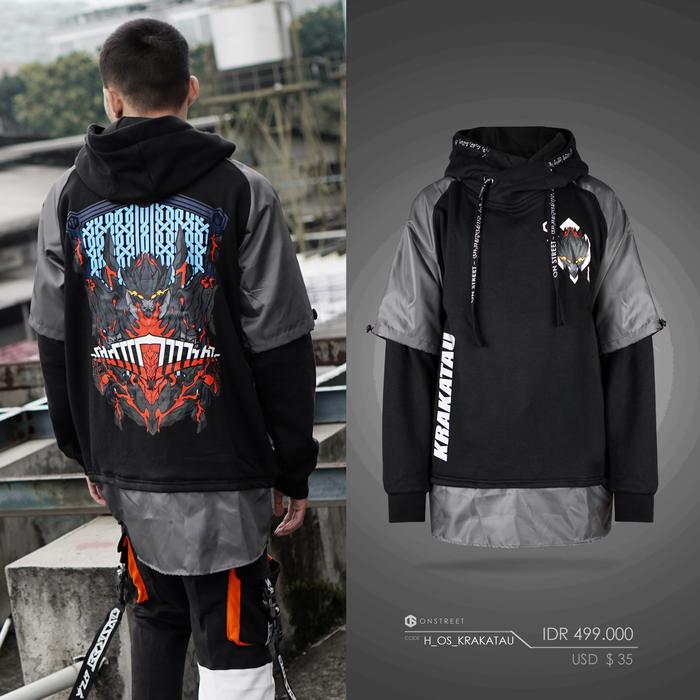 HOODIE ONSTREET KRAKATAU | JAKET BANDUNG ORIGINAL | JAKET DISKON ORI