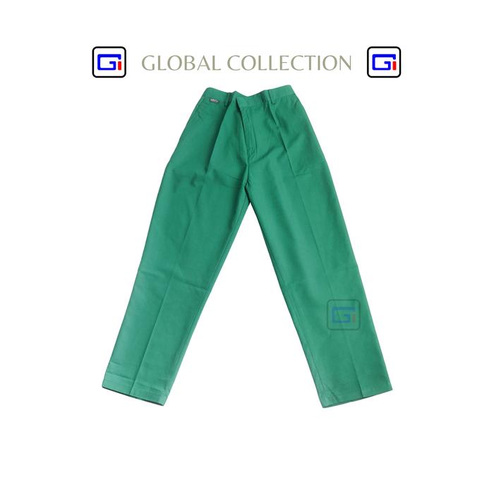 Celana Hijau MI Panjang Bahan Drill Global Collection