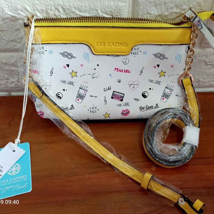 Les Catino Tas selempang mini/ Pouch Les Catino (ORIGINAL)