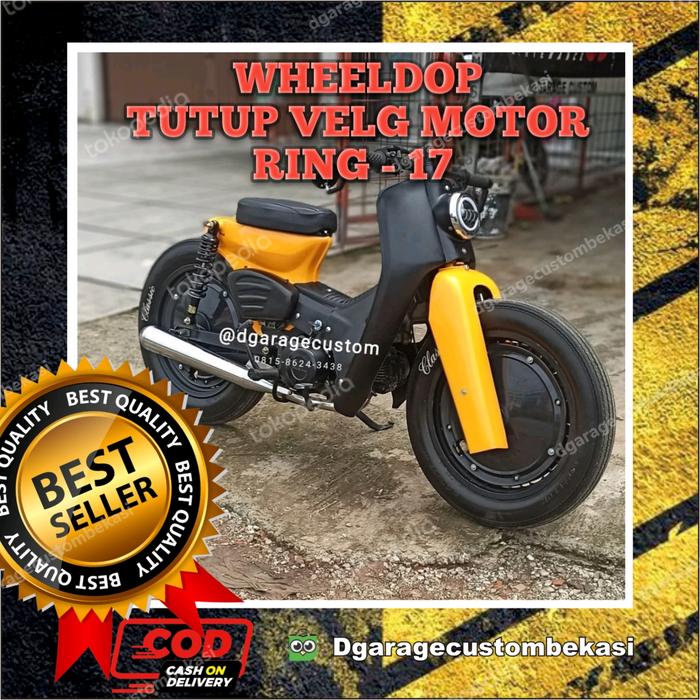 WHEELDOP MOTOR RING 17 TUTUP VELG R - 17